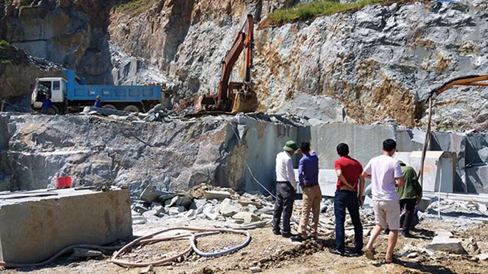 Giai đoạn đánh giá mỏ đá khai thác