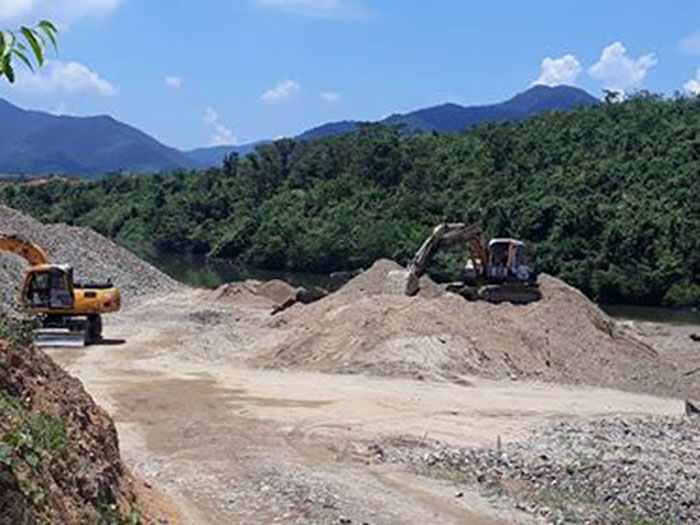 Mỏ cát thạch anh tại Kỳ Trinh, Hà Tĩnh