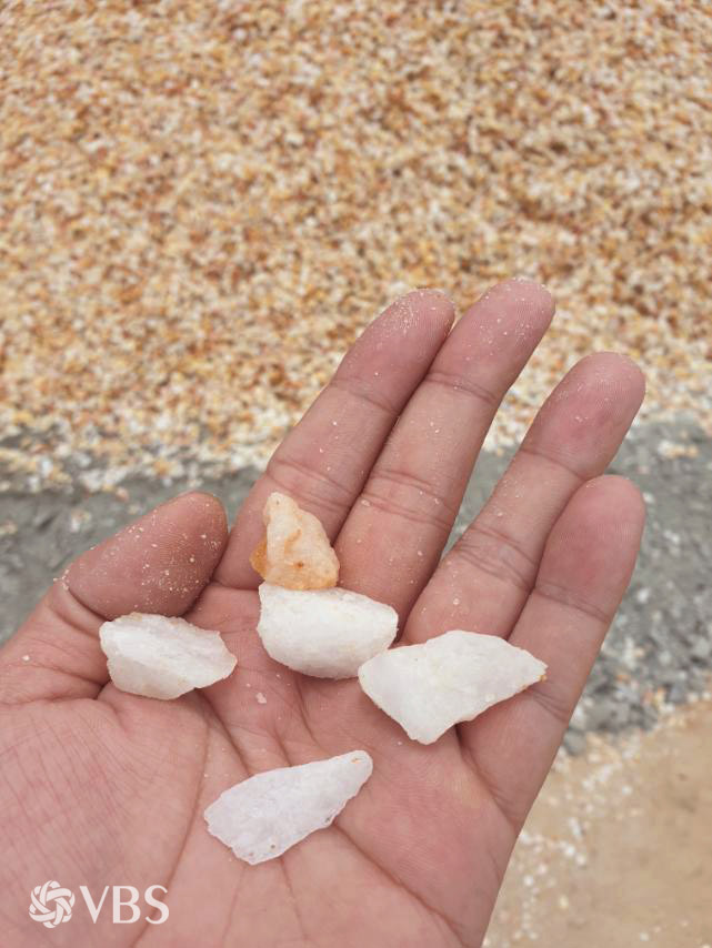Chất lượng đá thạch anh tại mỏ